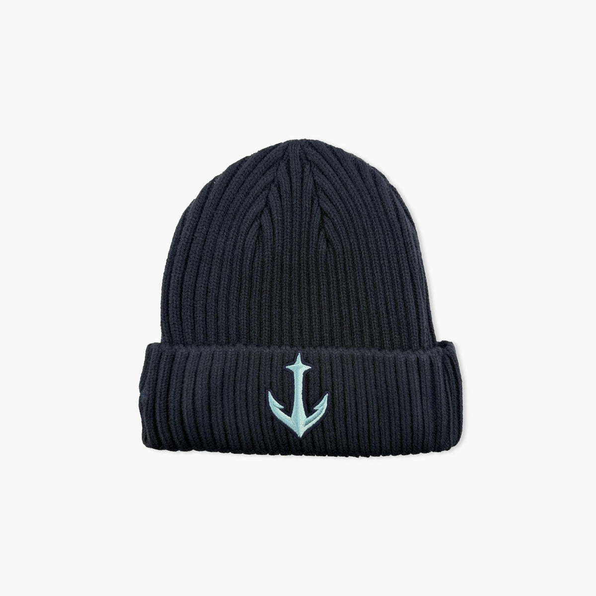 Seattle Kraken Retro Varsity Midnight Navy Beanie