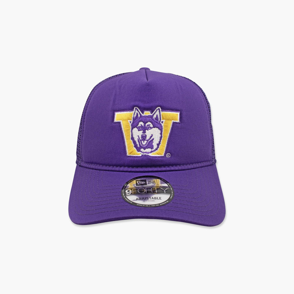 Washington Huskies Purple Classic Throwback Foam Trucker Hat