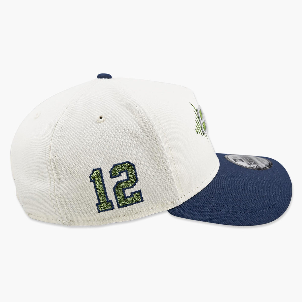 Seattle Seahawks Cream Soundwave 12 A-Frame Snapback