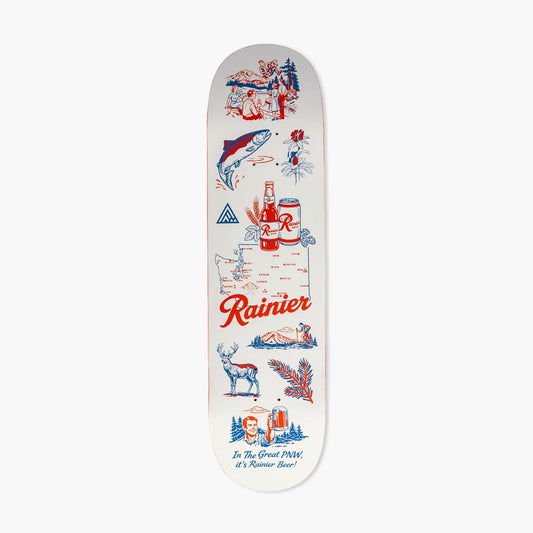 Rainier Beer Heritage Skateboard Deck