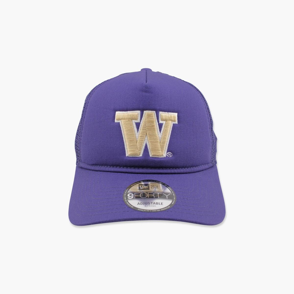 Washington Huskies Purple Primary Logo Foam Trucker Hat