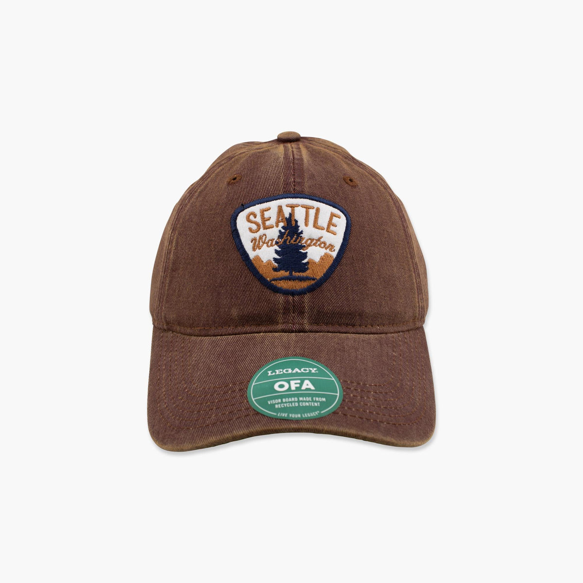 Henrick Mountain Burgundy Seattle Adjustable Hat