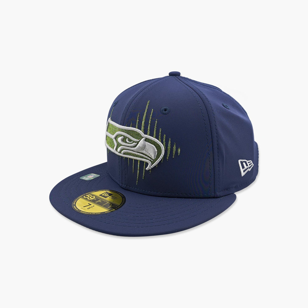 Seattle Seahawks Navy Rivalry Soundwave Fitted Hat