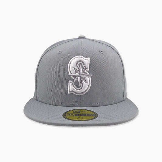 Seattle Mariners Gray Horizon Fitted Hat