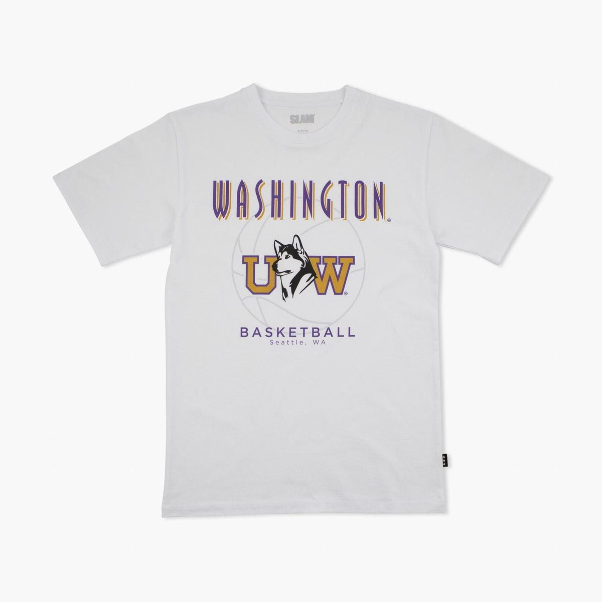Washington Huskies Basketball Heavyweight T-Shirt