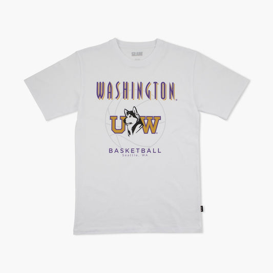 Washington Huskies Basketball Heavyweight T-Shirt