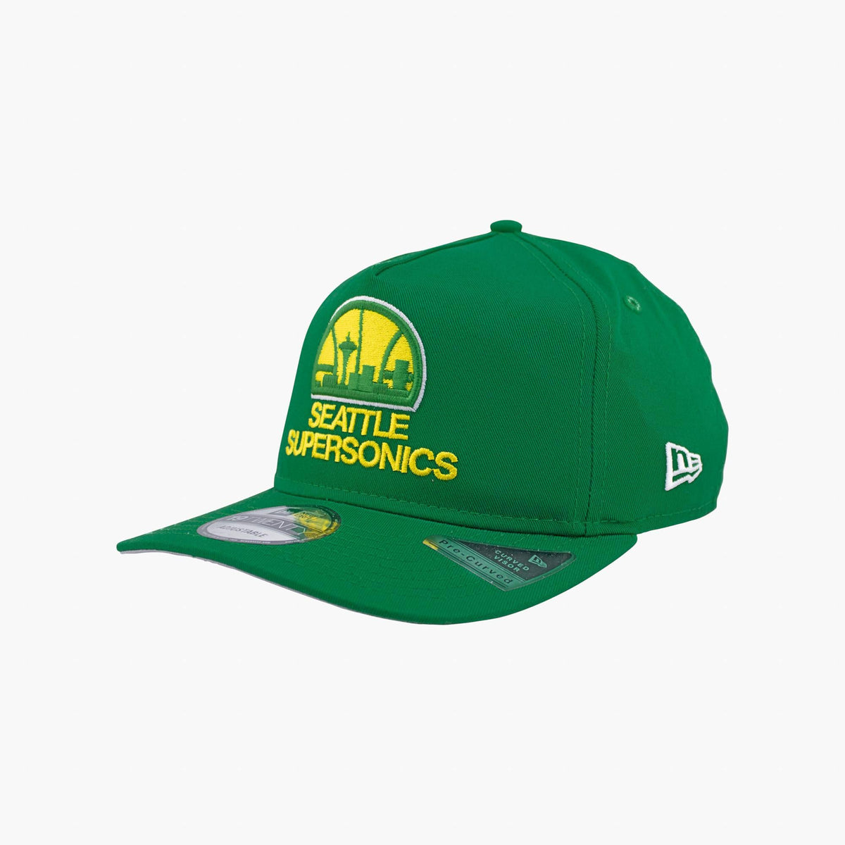 Seattle SuperSonics Green Skyline "Golfer" Snapback