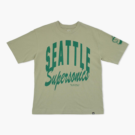 Seattle SuperSonics Boulder Green Arch Script Premium T-Shirt