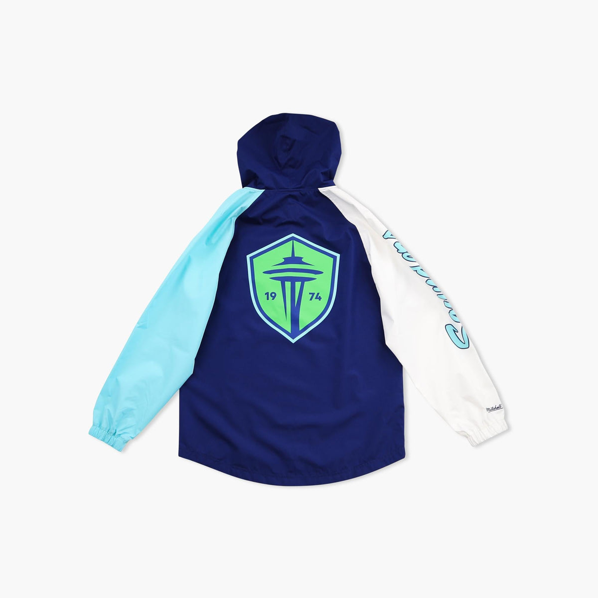 Seattle Sounders 1/4 Zip Anorak Windbreaker Jacket