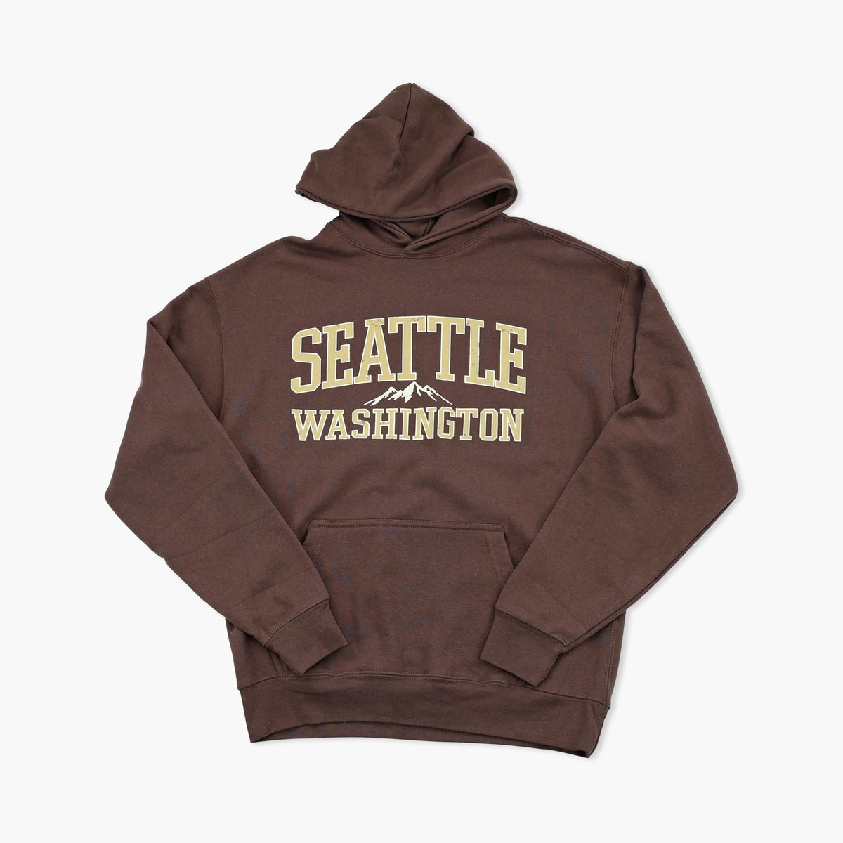 Prattle Mountain Chocolate Seattle Hoodie