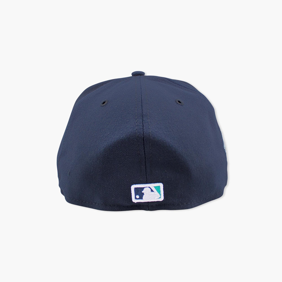 Seattle Mariners 50th Anniversary Side Patch Navy Fitted Hat