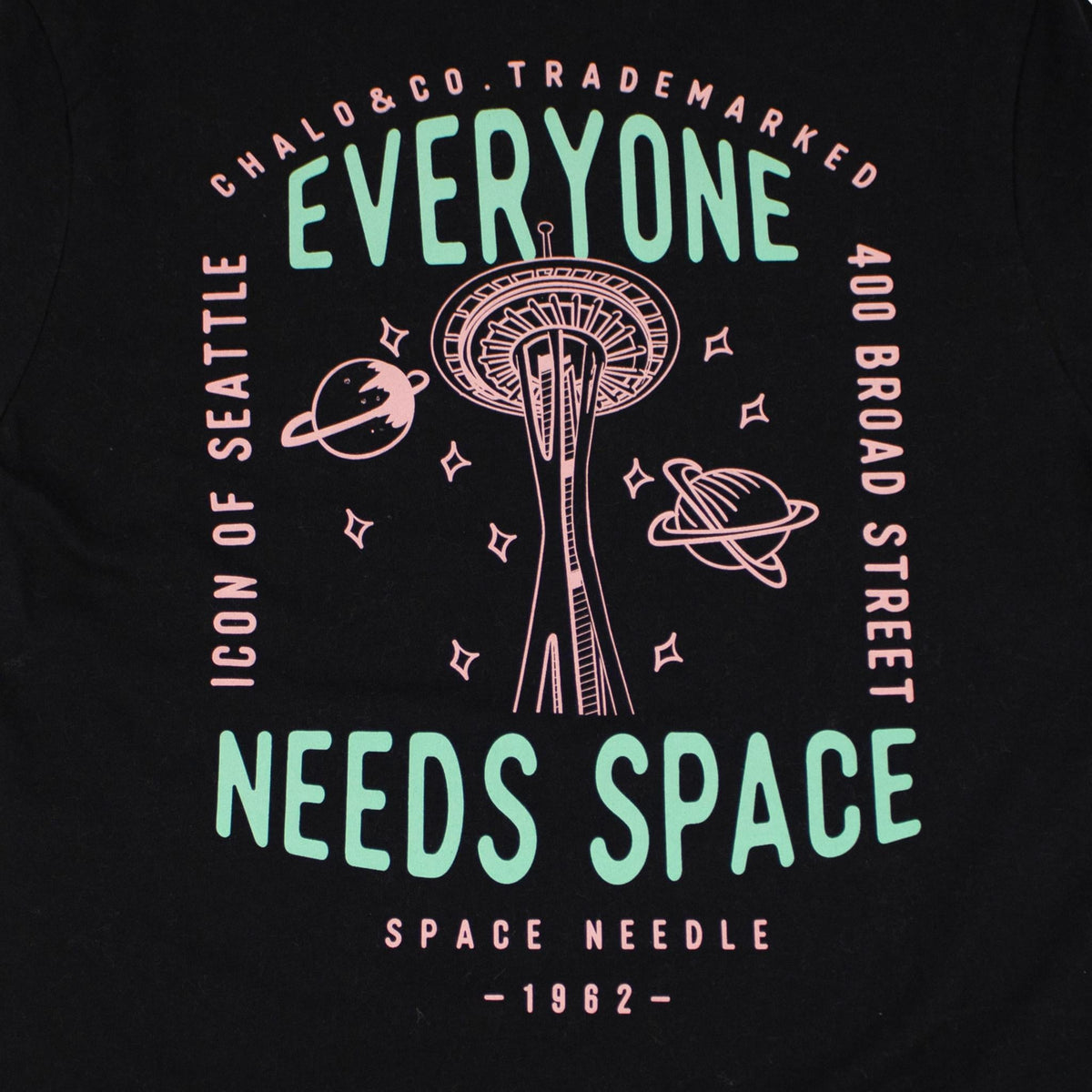 Chalo Seattle Everyone Needs Space T-Shirt