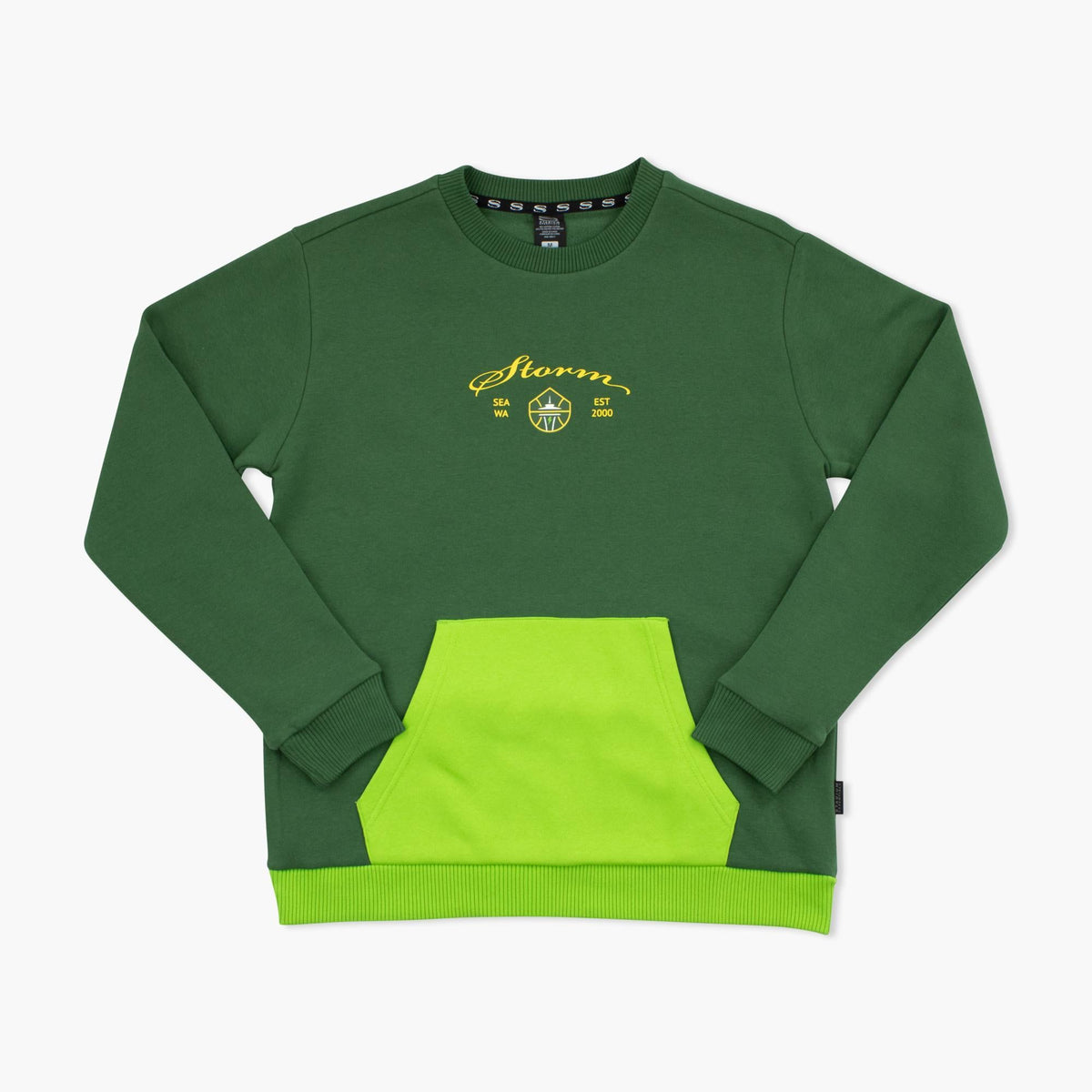 Seattle Storm Green First Team Intermission Crewneck