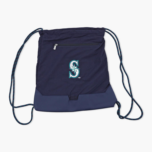 Seattle Mariners Navy Drawstring Bag