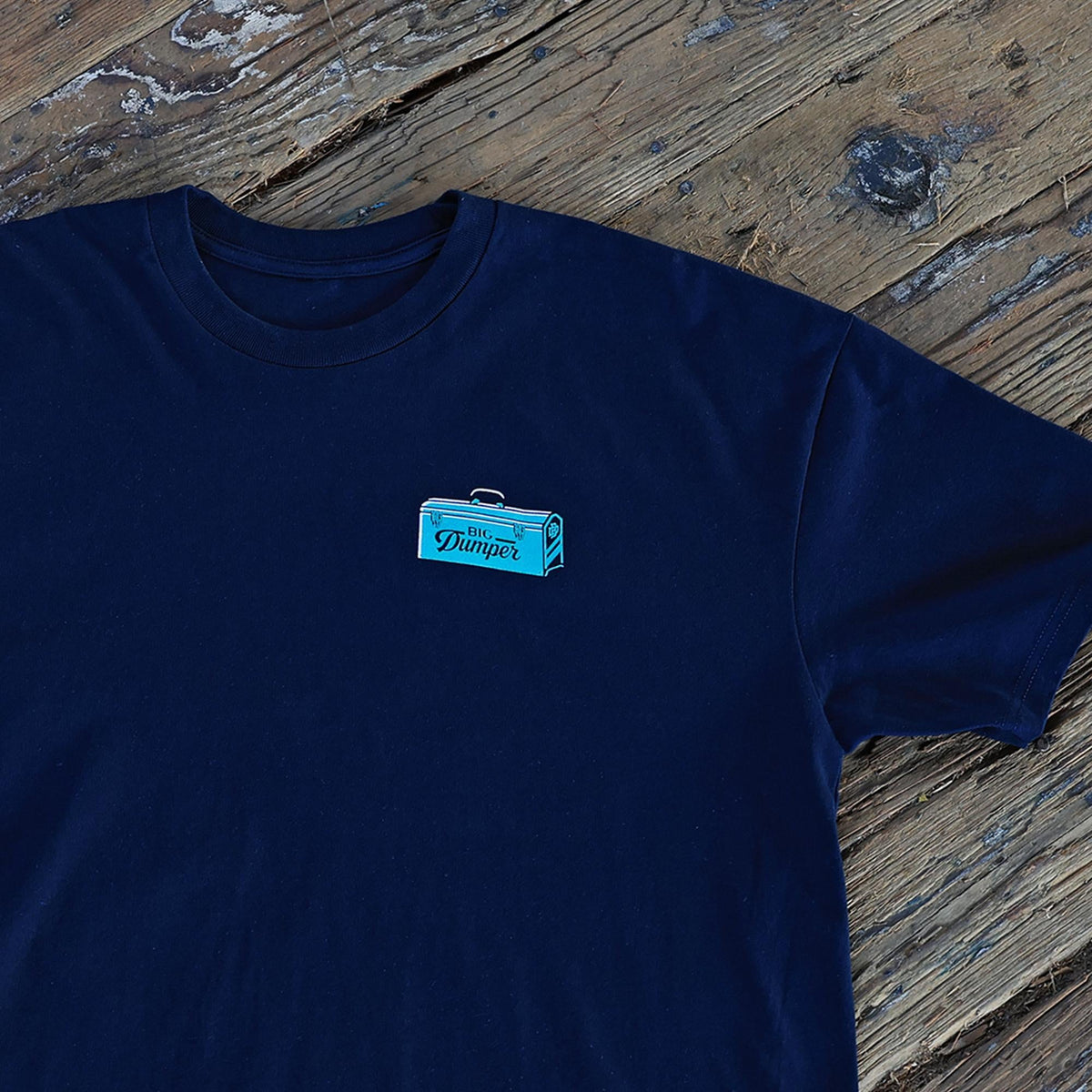The Toolkit Navy T-Shirt, Big Dumper Collection
