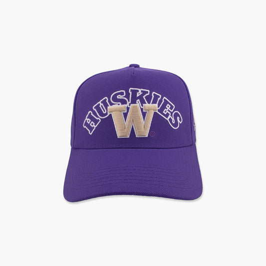 Washington Huskies Purple Block Text Dawg Pack Snapback