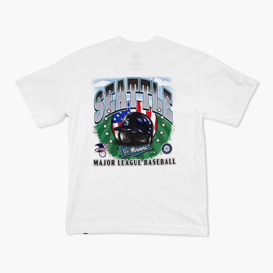 Seattle Mariners White Batter Up Foundation T-Shirt