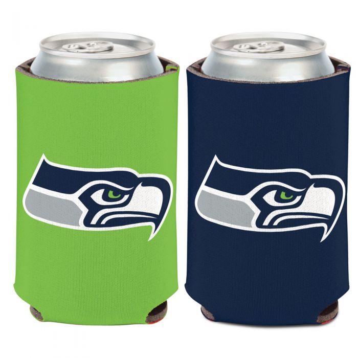 Seattle Seahawks Logo Color Block Can Cooler