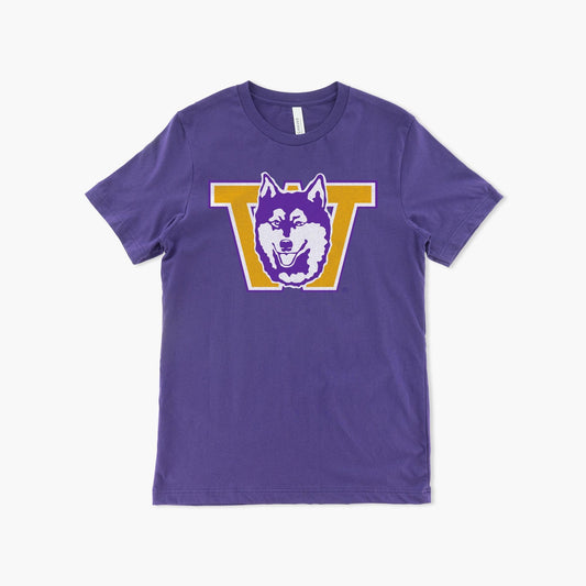 Washington Huskies Purple Classic Throwback Youth T-Shirt