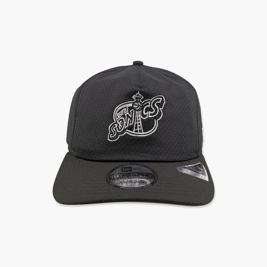Seattle SuperSonics Black Diamond Mesh Trucker Snapback