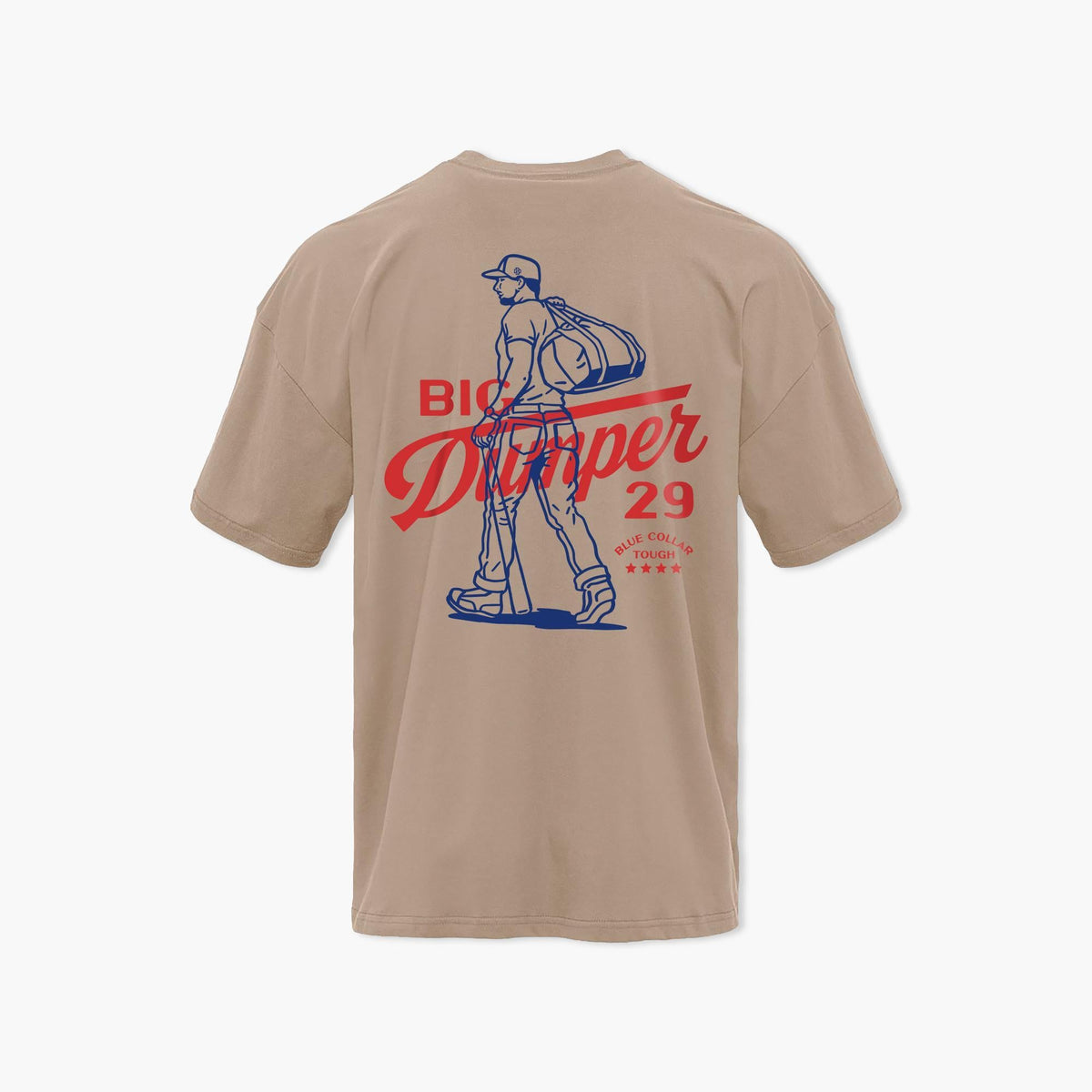The Gameday Tan T-Shirt, Big Dumper Collection