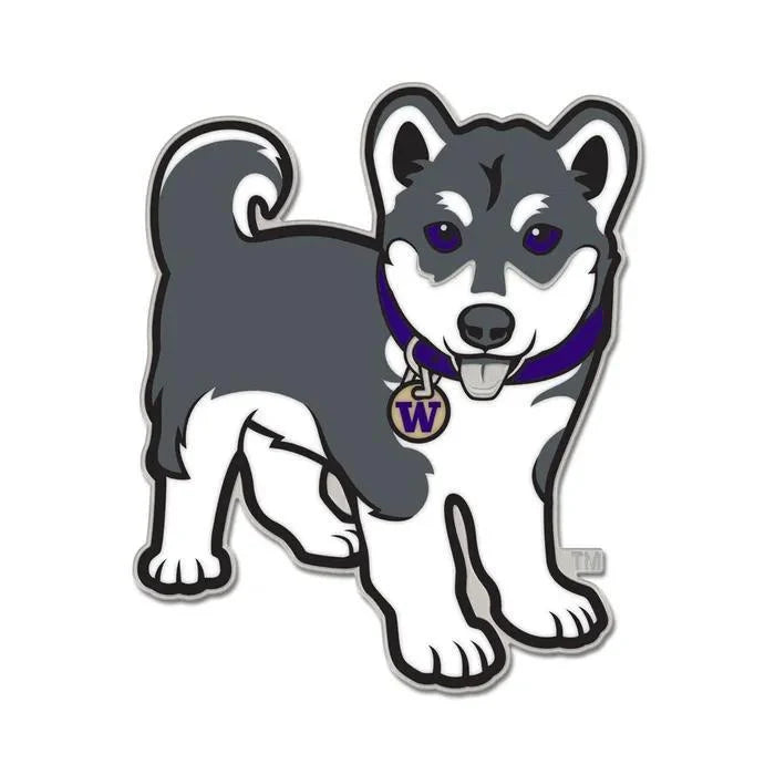 Washington Huskies Mascot Dubs Enamel Pin
