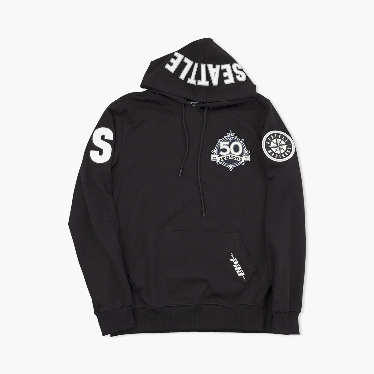 Seattle Mariners 50th Season Black Hoodie
