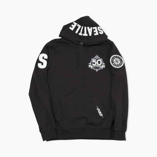 Seattle Mariners 50th Season Black Hoodie