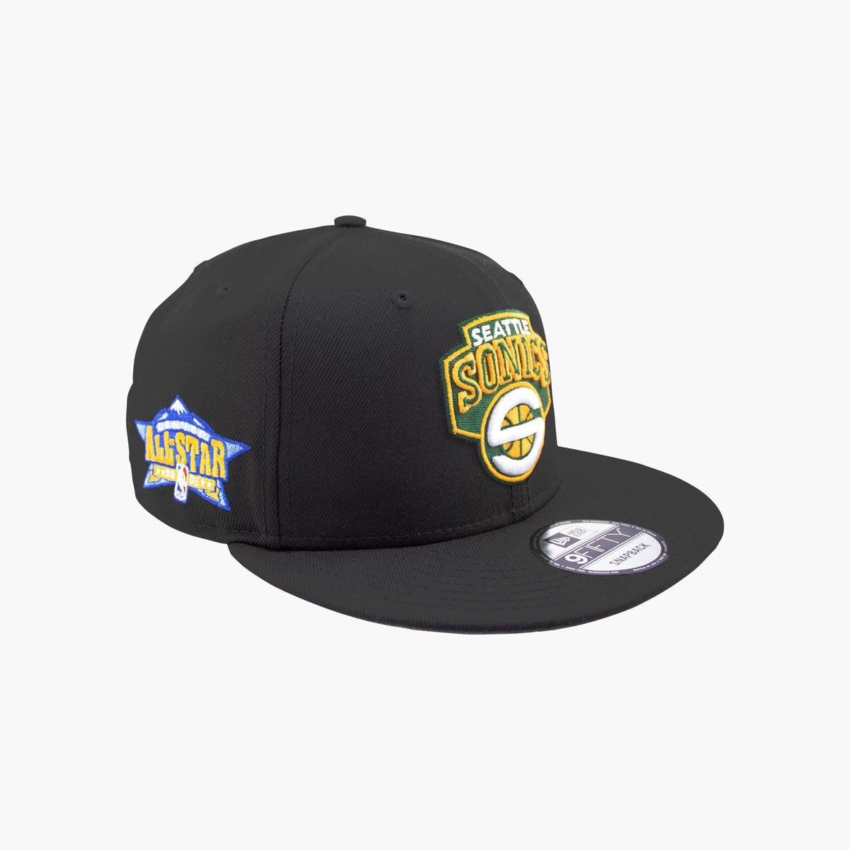 Seattle SuperSonics New Era 2005 All-Star Game Black Snapback