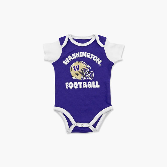 Washington Huskies Star Player 3-Pack Onesie Set