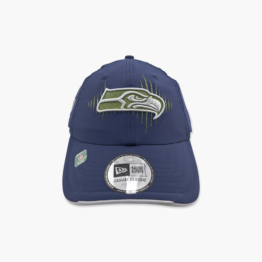 Seattle Seahawks Navy Soundwave 12 Adjustable Hat