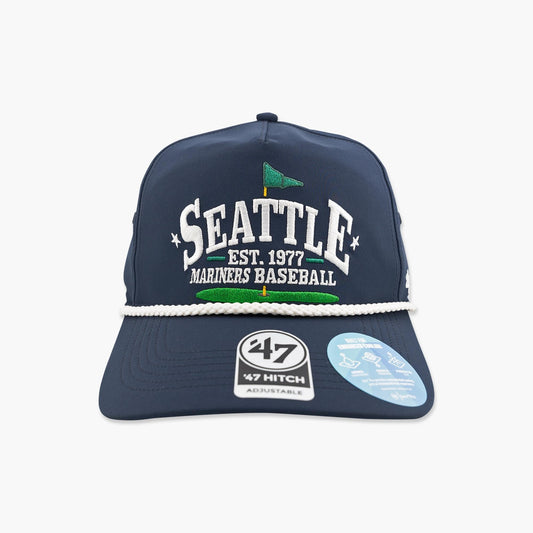 Seattle Mariners Navy Pin High Hitch Snapback