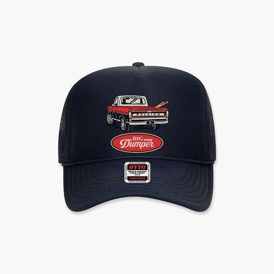 The Blue Collar Navy Trucker Hat, Big Dumper Drop 2