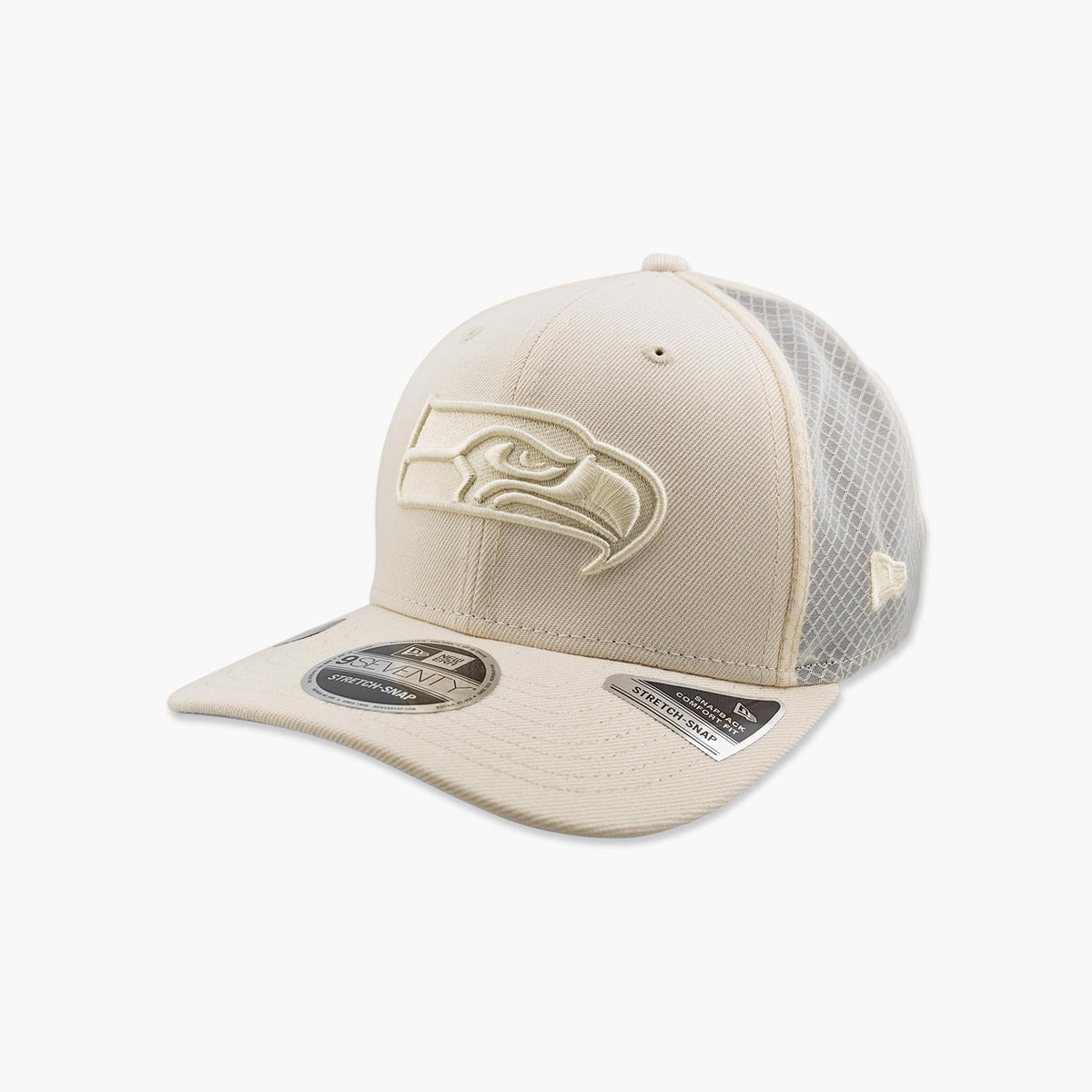 Seattle Seahawks Cream Tonal Snapback