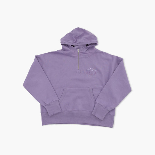 Tanbark Mountain Dusk Seattle Womens 1/4 Zip