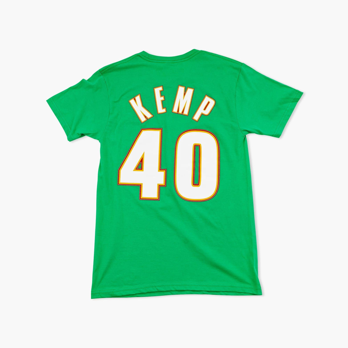 Seattle SuperSonics Shawn Kemp Kelly Green Jersey T-Shirt