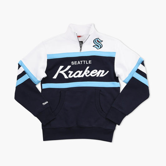 Seattle Kraken Head Coach 1/4 Zip Jacket