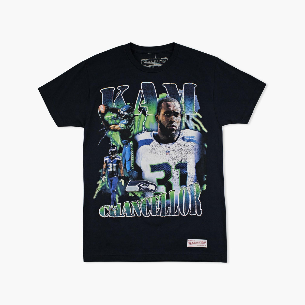 Seattle Seahawks Kam Chancellor Hawk Legend T-Shirt