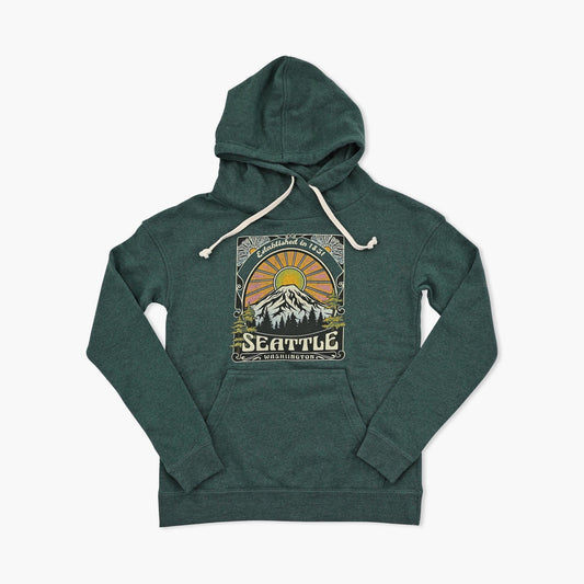 Chasing the Dream Basil Seattle Womens Hoodie