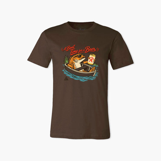 Rainier Beer Chestnut Catch T-Shirt
