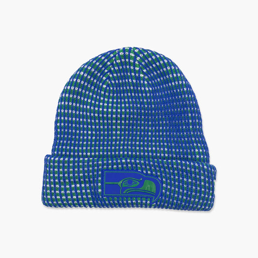 Seattle Seahawks 2026 Sideline Royal Throwback Beanie