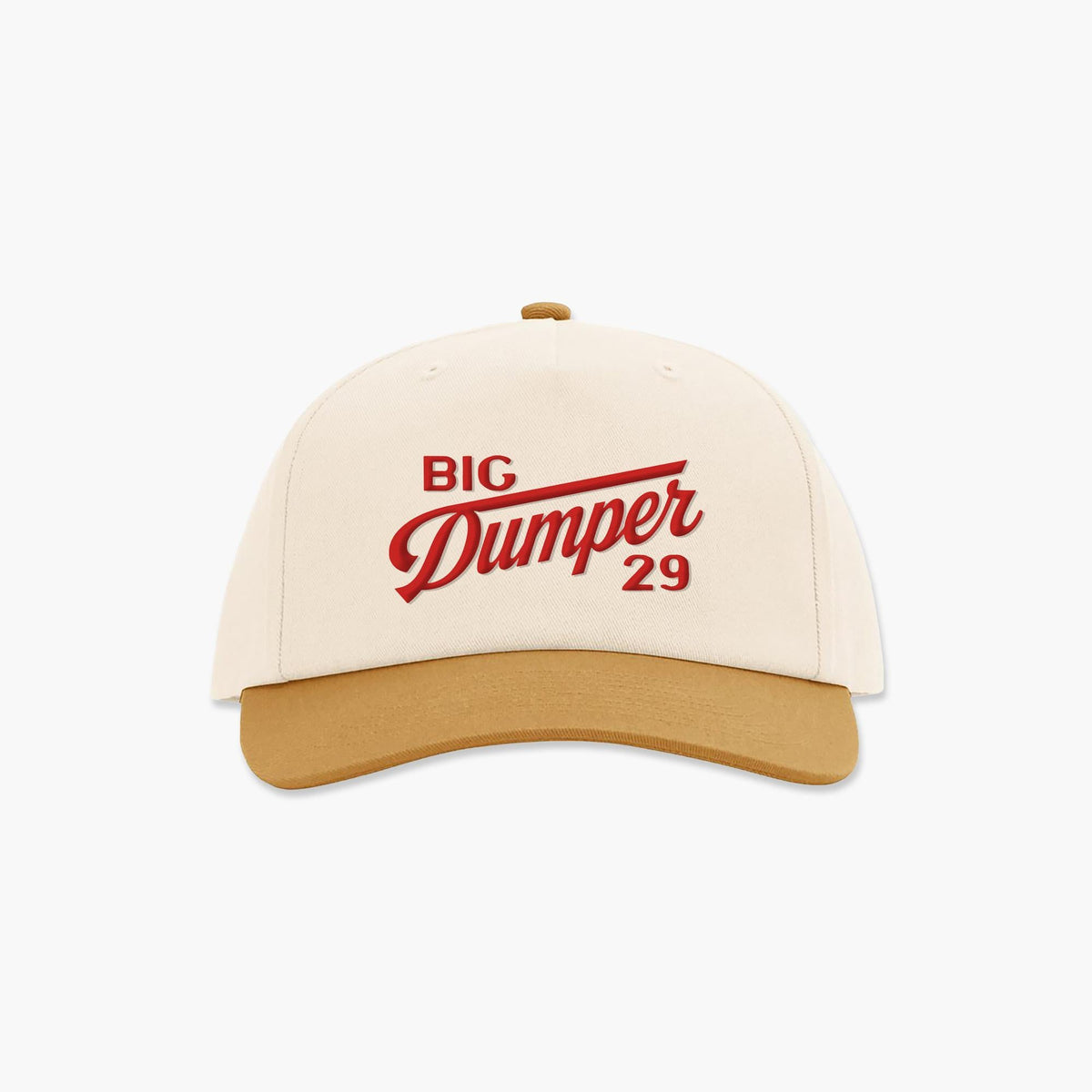 The Big Dumper Gameday Two Tone Cream/Tan Hat, Big Dumper Collection