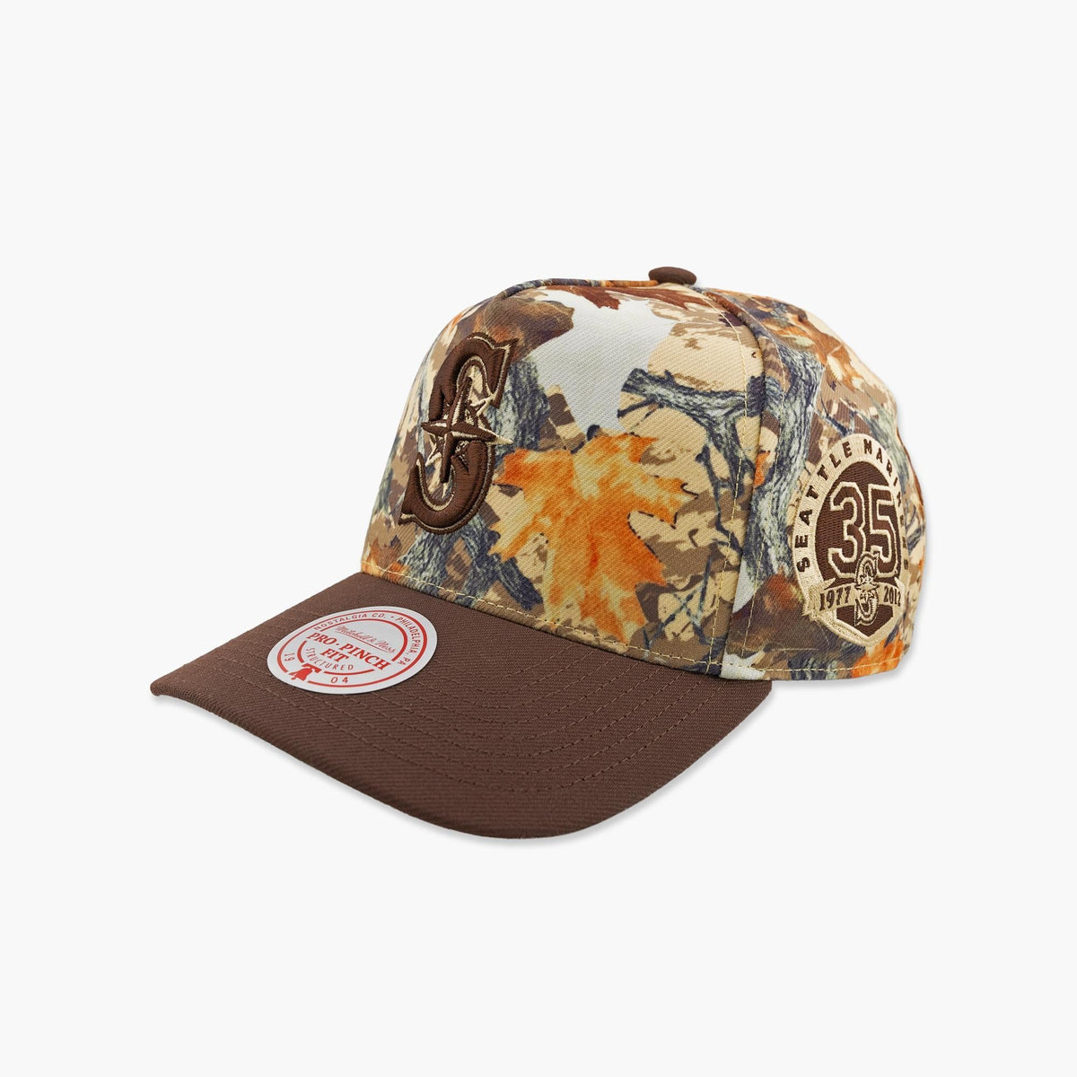 Seattle Mariners Camo Leaf Pro Snapback