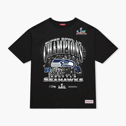 Seattle Seahawks Super Bowl LX Champions Celebration Women's Boxy T-Shirt