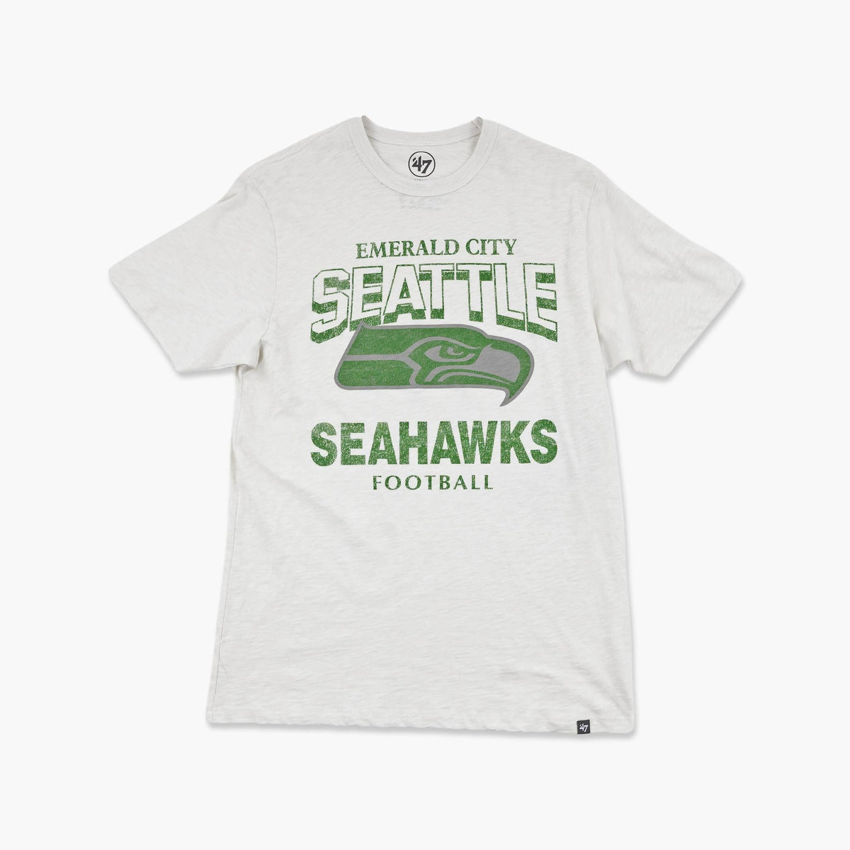 Seattle Seahawks Sandstone Head On Scrum T-Shirt