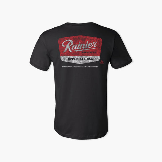 Rainier Beer Black Brewmaster T-Shirt