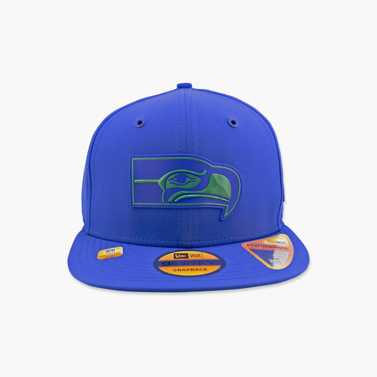 Seattle Seahawks 2026 Sideline Royal Throwback Performance Snapback