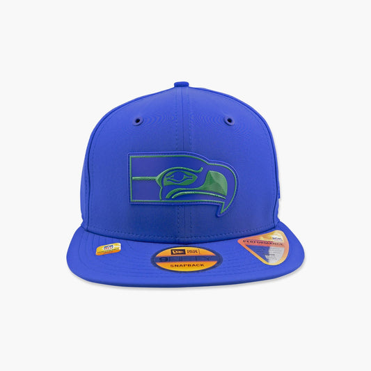 Seattle Seahawks 2026 Sideline Royal Throwback Performance Snapback