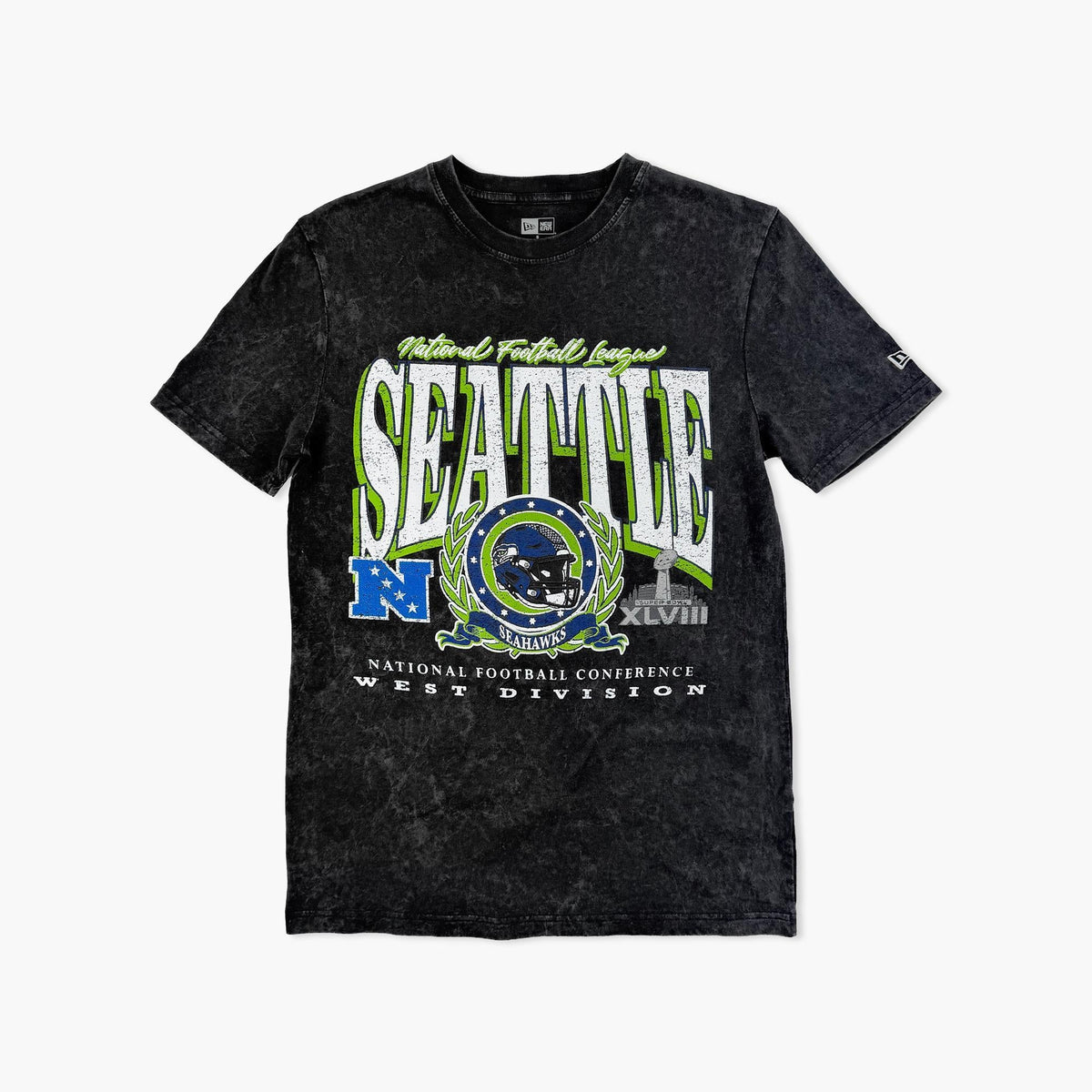 Seattle Seahawks Lombardi Legacy Vintage Wash T-Shirt