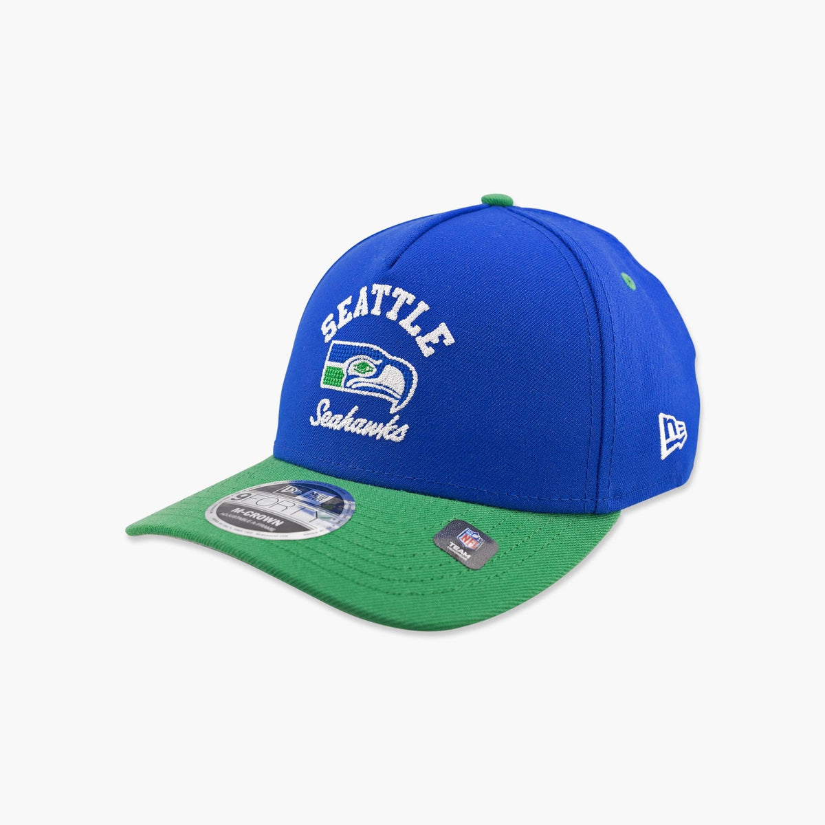 Seattle Seahawks Throwback Chainstitch Snapback